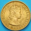 Монета Ямайка 1/2 пенни 1966 год.