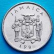 Монета Ямайка 25 центов 1989 год.