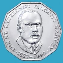Ямайка 50 центов 1980 год. Маркус Гарви. BU