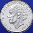 Монета Ямайка 5 долларов 1976 год. Норман Мэнли. Серебро. Пруф