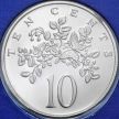 Монета Ямайка 10 центов 1976 год. Пруф