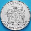 Монета Ямайка 5 долларов 1993 год. Норман Мэнли.