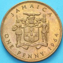 Ямайка 1 пенни 1964 год.