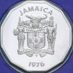 Монета Ямайка 1 цент 1976 год. Пруф