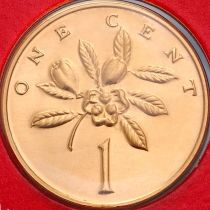Ямайка 1 цент 1975 год. BU