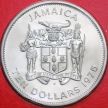 Монета Ямайка 10 долларов 1975 год. Колумб. BU