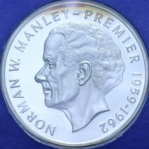 Ямайка 5 долларов 1979 год. Норман Мэнли. Пруф