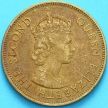 Монета Ямайки 1 пенни 1967 год.Елизавета II.