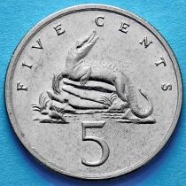 Ямайка 5 центов 1993 год.