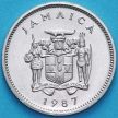 Монета Ямайка 5 центов 1987 год.