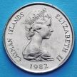 Монета Каймановых о-ов 10 центов 1982 год