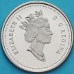 Монета Канада 10 центов 1990 год. Пруф.