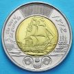 Монета Канады 2 доллара 2012 год. Фрегат «Шеннон».