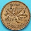 Монета Канада 1 цент 1965-1979 год.