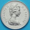 Монета Канада 25 центов 1979 год.