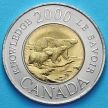 Монета Канады 2 доллара 2000 год. Путь к знанию.