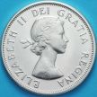Монета Канада 50 центов 1964 год. Серебро.