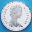 Монета Канады 1 доллар 1982 год. Город Реджайна. Серебро. Пруф.