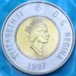 Монета Канада 2 доллара 1997 год. Пруф