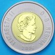 Монета Канада 2 доллара 2016 год. Матовая. Пруф