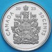 Монета Канада 50 центов 2023 год. Карл