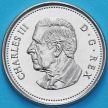 Монета Канада 50 центов 2023 год. Карл