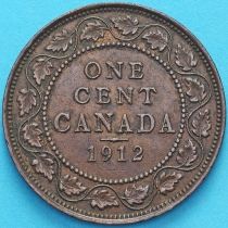 Канада 1 цент 1912 год.
