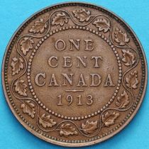 Канада 1 цент 1913 год.