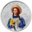 Монета Канада 25 центов 2008 год. Анна