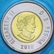 Монета Канада 2 доллара 2015 год. BU