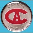 Монета Канада 50 центов 2009 год. 100 лет Монреаль Канадиенс (1915-1916). Блистер