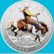 Монета Канада 25 центов 2012 год. Калгари Стампид. Две марки. Буклет Монета Канада 25 центов 2012 год. Калгари Стампид. Две марки. Буклет