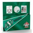 Монета Канада 25 центов 2012 год. Саскачеван Рафрайдерс. Марки. Буклет. Монета Канада 25 центов 2012 год. Саскачеван Рафрайдерс. Марки. Буклет.