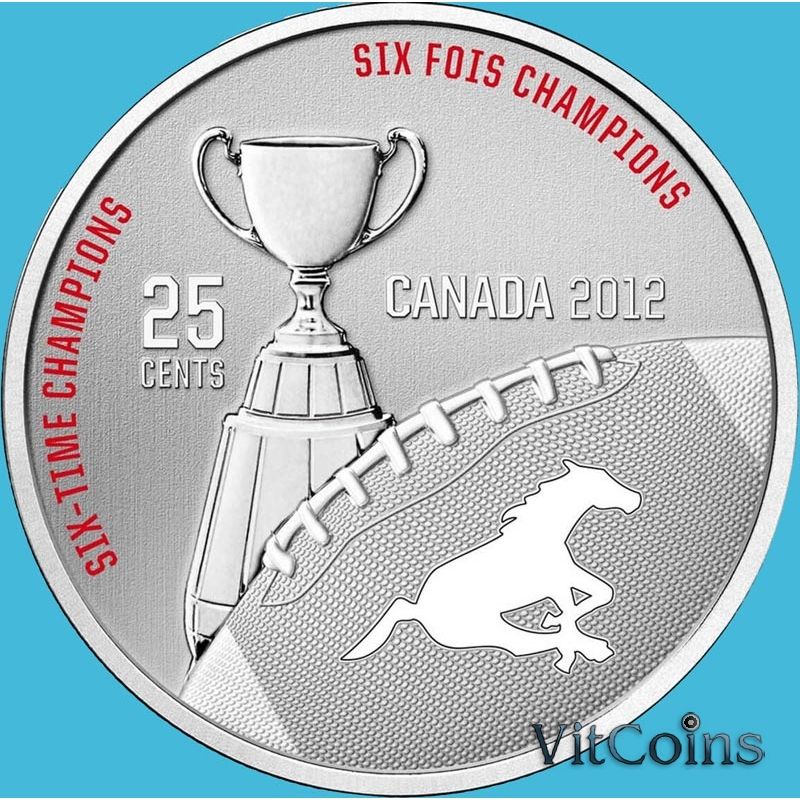 Монета Канада 25 центов 2012 год. Калгари Стэмпедерс. Марки. Буклет. Монета Канада 25 центов 2012 год. Калгари Стэмпедерс. Марки. Буклет.