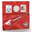 Монета Канада 25 центов 2012 год. Калгари Стэмпедерс. Марки. Буклет. Монета Канада 25 центов 2012 год. Калгари Стэмпедерс. Марки. Буклет.
