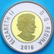Монета Канада 2 доллара 2016 год. Пруф