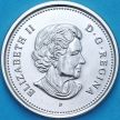Монета Канада 25 центов 2004 год. 400 лет первому французскому поселению