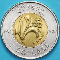 Канада 2 доллара 2008 год. Квебек.