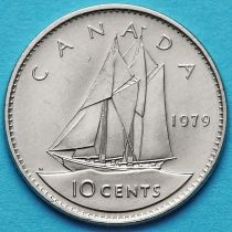 Канада 10 центов 1979-1983 год.