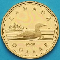 Канада 1 доллар 1995 год. Пруф.