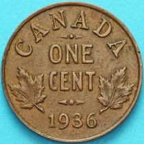 Канада 1 цент 1936 год.