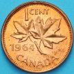 Монета Канада 1 цент 1964 год.