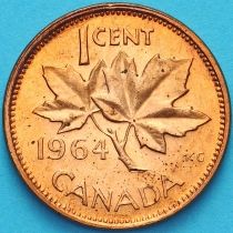 Канада 1 цент 1964 год.