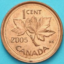 Канада 1 цент 2004-2005 год.