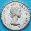 Монета Канада 5 центов 1963 год. Канадский бобр.