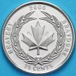 Монета Канада 25 центов 2006 год. Медаль за храбрость