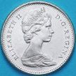 Монета Канада 10 центов 1968 год. Серебро.