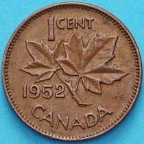 Канада 1 цент 1952 год.