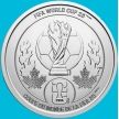 Монета Канада 50 центов 2026 год. ЧМ по футболу. США. Кубок. Блистер Монета Канада 50 центов 2026 год. ЧМ по футболу. США. Кубок. Блистер