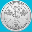 Монета Канада 50 центов 2026 год. ЧМ по футболу.Канада.Талисман. Блистер Монета Канада 50 центов 2026 год. ЧМ по футболу.Канада.Талисман. Блистер